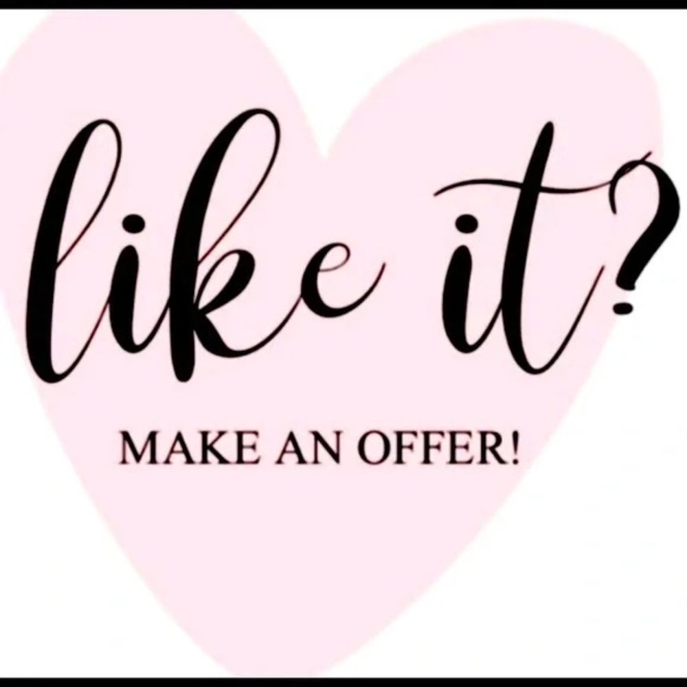 Make me an offer.😊